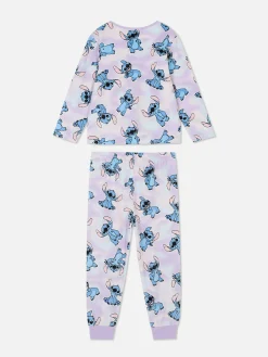 Primark Pijamas E Roupa De Dormir^Pijama Comprido Confortável Disney Stitch