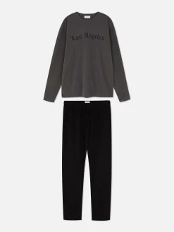 Primark Pijamas^Pijama Comprido Los Angeles