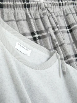 Primark Pijamas^Pijama Comprido Xadrez Suave