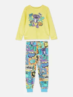 Primark Pijamas E Roupa De Dormir^Pijama Estampado Robô