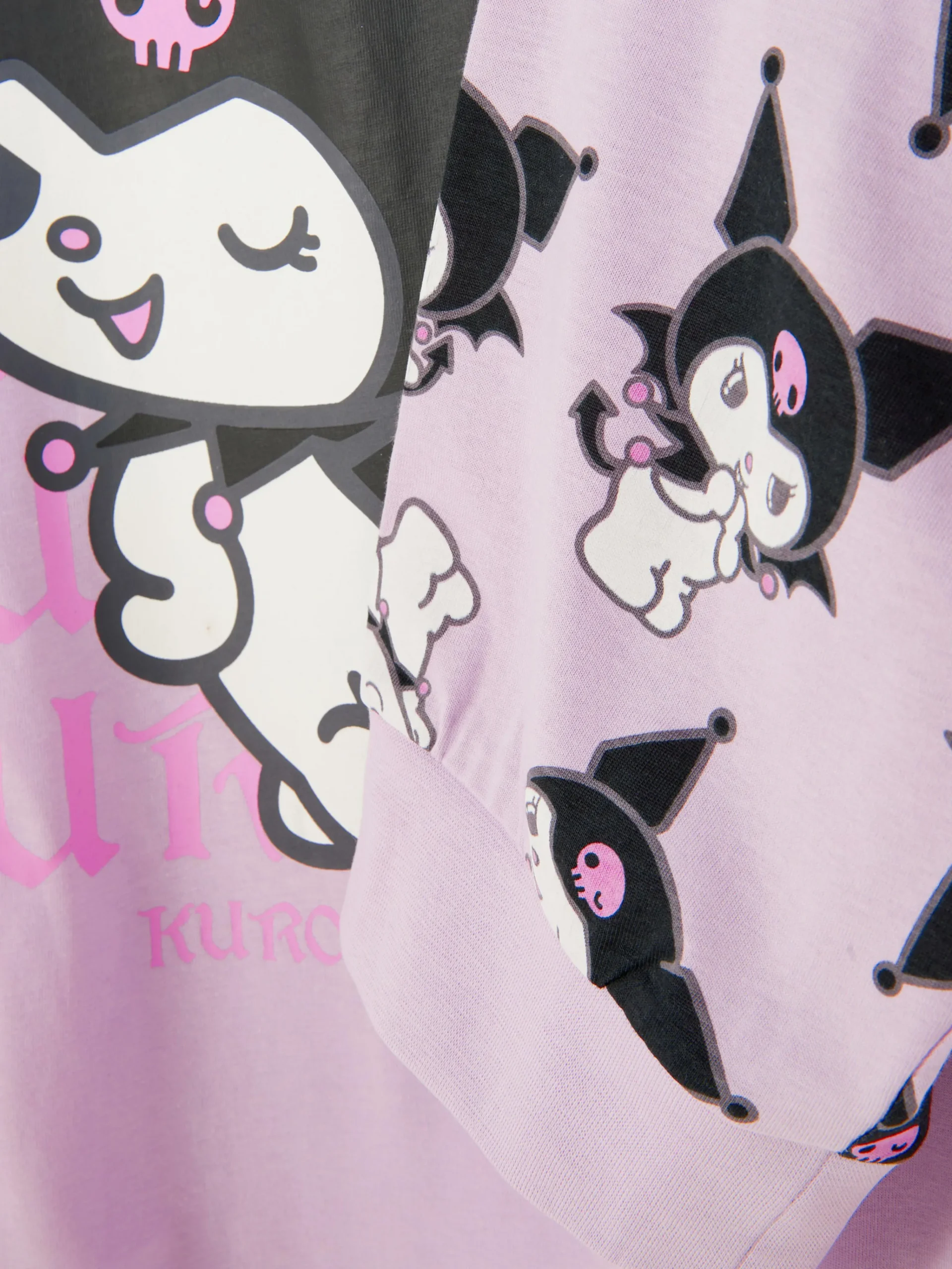 MULHER Primark Pijamas^Pijama Malha Hello Kitty Kuromi