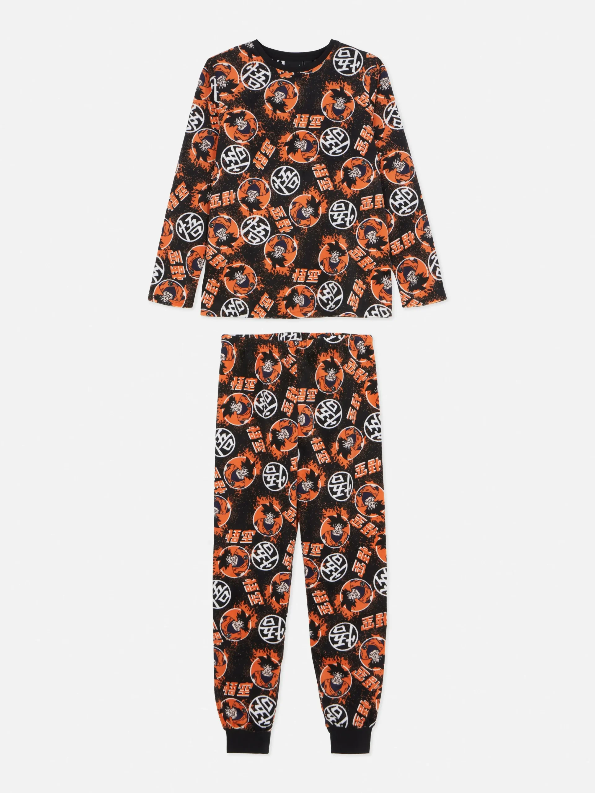 Primark Pijamas E Roupa De Dormir^Pijama Malha Polar Dragon Ball Z