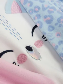 Primark Pijamas E Roupa De Dormir^Pijama Malha Polar Gato