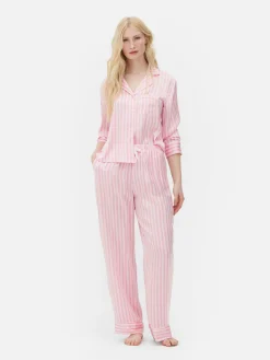 MULHER Primark Pijamas^Pijama Manga Comprida Cetim