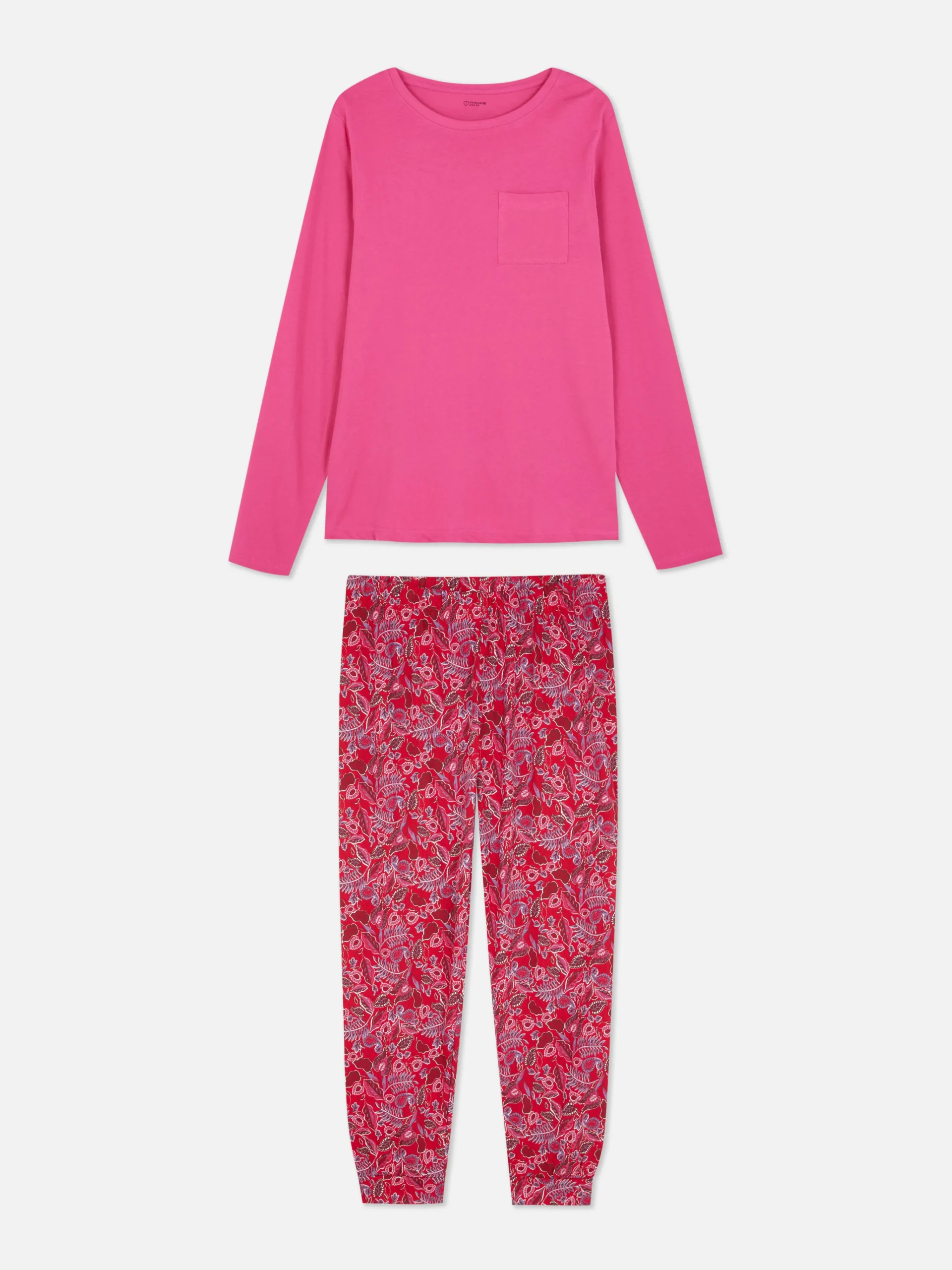 MULHER Primark Pijamas^Pijama Manga Comprida Com Bolso