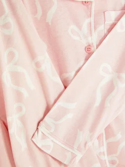 Primark Pijamas E Roupa De Dormir^Pijama Manga Comprida Laço