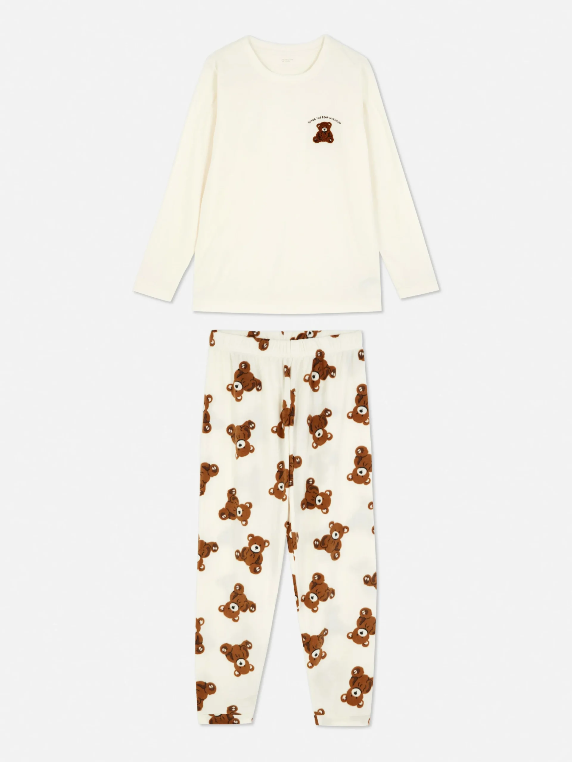 MULHER Primark Pijamas^Pijama Manga Comprida Micropolar