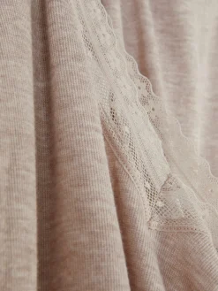 MULHER Primark Pijamas^Pijama Manga Comprida Rebordo Em Renda