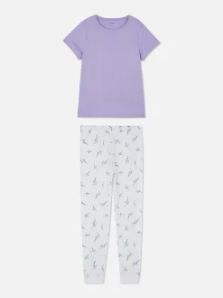 MULHER Primark Pijamas^Pijama Manga Curta Malha Estampado