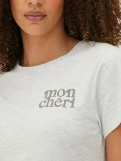 MULHER Primark Pijamas^Pijama Manga Curta Malha C/ Gráfico