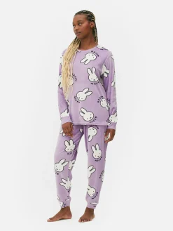 MULHER Primark Pijamas^Pijama Polar Manga Comprida Miffy
