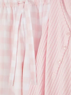 MULHER Primark Pijamas^Pijama Top Gola Padre/calças C/ Padrão