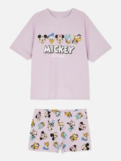 MULHER Primark Pijamas^Pijama T-shirt/calções Disney Mickey Mouse & Friends