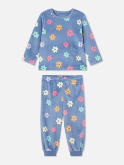 Primark Pijamas E Roupa De Dormir^Pijama Veludo Padrão Floral