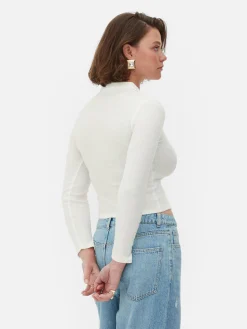 MULHER Primark Agasalhos Inverno|Tops E T-Shirts^Polo Canelado Manga Comprida Rita Ora