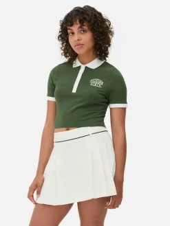 MULHER Primark Tops E T-Shirts^Polo Curto Michigan State