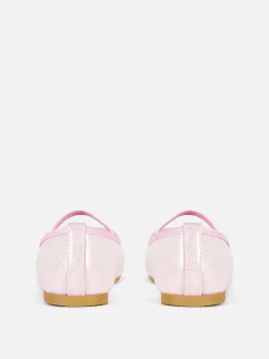 Primark Sapatos Rasos^Sabrinas Ballet Brilho Disney Minnie Mouse