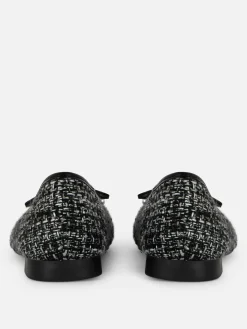 MULHER Primark Sapatos Rasos^Sabrinas Rasas Biqueira Contraste Bouclé