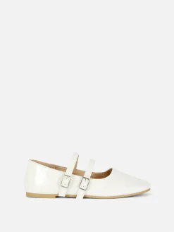 Primark Sapatos Rasos^Sabrinas Tiras Duplas Fivelas