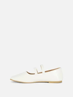 Primark Sapatos Rasos^Sabrinas Tiras Duplas Fivelas