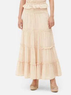 MULHER Primark Saias^Saia Maxi Rústica Paula Echevarría