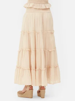 MULHER Primark Saias^Saia Maxi Rústica Paula Echevarría