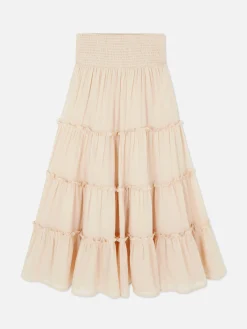 MULHER Primark Saias^Saia Maxi Rústica Paula Echevarría