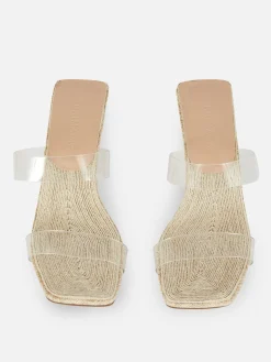 MULHER Primark Sapatos De Salto Alto^Sandálias Salto Alto Paula Echevarría Transparentes