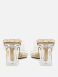 MULHER Primark Sapatos De Salto Alto^Sandálias Salto Alto Paula Echevarría Transparentes