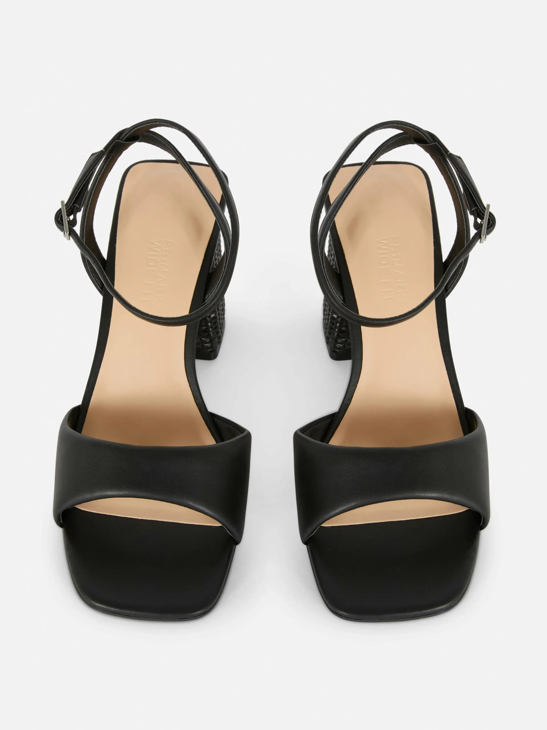 MULHER Primark Sapatos De Salto Alto^Sandálias Salto Ráfia Modelo Largo