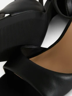 MULHER Primark Sapatos De Salto Alto^Sandálias Salto Ráfia Modelo Largo