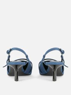 MULHER Primark Sapatos De Salto Alto|Ganga^Sapatos Salto Kitten Fivela