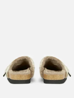 MULHER Primark Chinelos E Pantufas|Chinelos E Pantufas^Socas Forro Imitação Pelo Xadrez Rita Ora