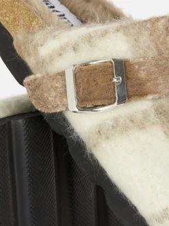 MULHER Primark Chinelos E Pantufas|Chinelos E Pantufas^Socas Forro Imitação Pelo Xadrez Rita Ora