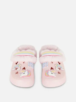 Primark Sandálias E Chinelos De Dedo^Socas Imitação Pelo Unicórnio