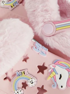 Primark Sandálias E Chinelos De Dedo^Socas Imitação Pelo Unicórnio