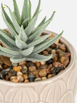 Primark Flores E Plantas Artificiais^Suculenta Artificial Vaso Forma Alcachofra