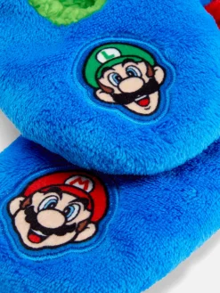 Primark Meias^Super Mario Bros. Pantufas Estilo Pezinhos