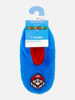 Primark Meias^Super Mario Bros. Pantufas Estilo Pezinhos