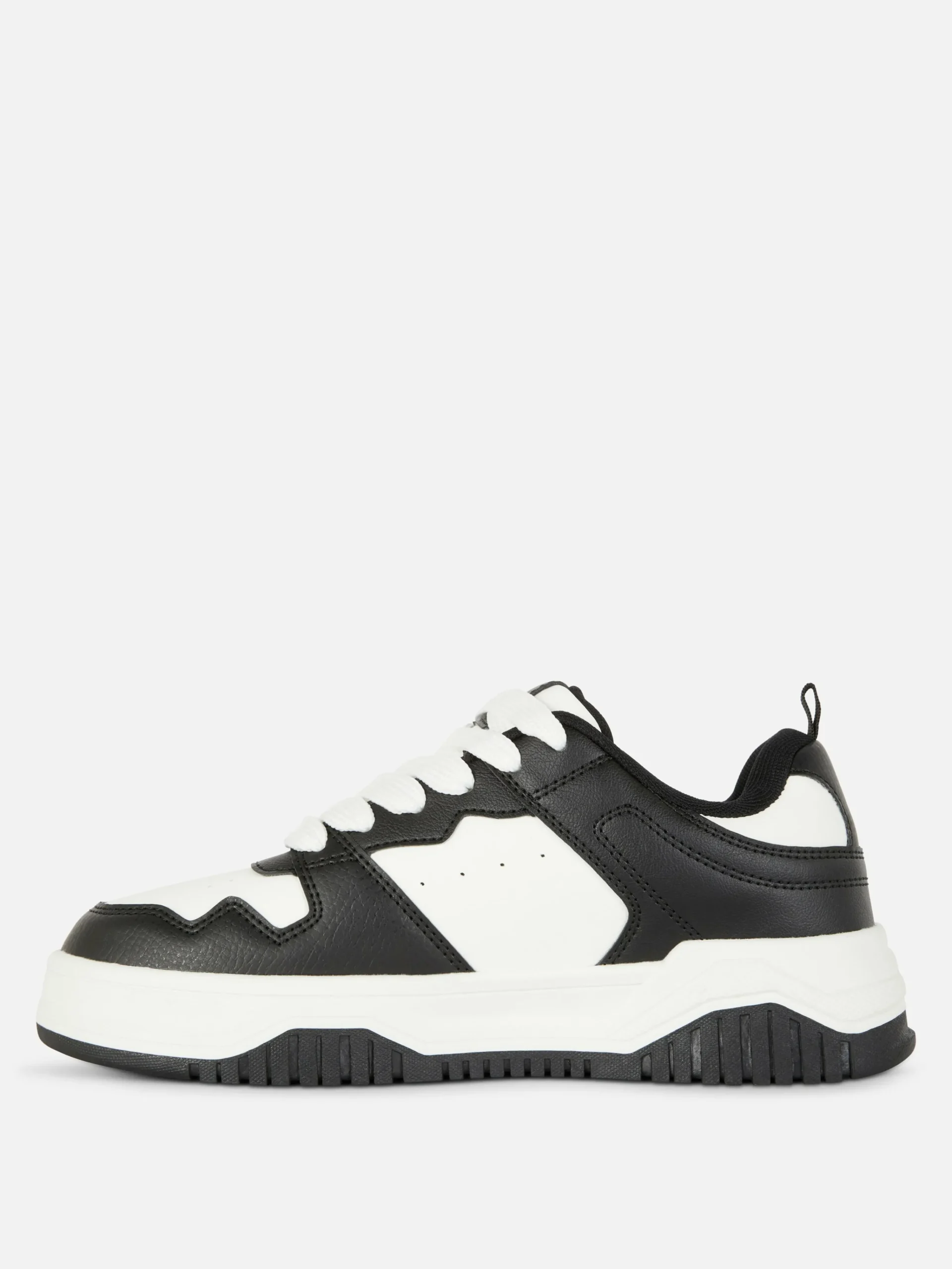 MULHER Primark Ténis^Ténis Atacadores Painel Contraste