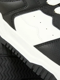 MULHER Primark Ténis^Ténis Atacadores Painel Contraste