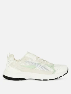 MULHER Primark Ténis^Ténis Desporto Painel Malha