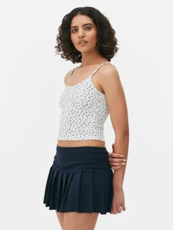 MULHER Primark Tops E T-Shirts^Top Alças Canelado Padrão Floral Miudinho