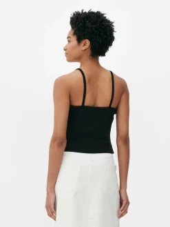 MULHER Primark Tops E T-Shirts^Top Alças Efeito Gola Padre