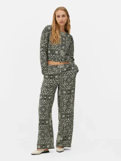 MULHER Primark Camisas E Blusas^Top Coord. Manga Comprida Bainha Cordão