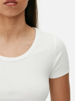 MULHER Primark Tops E T-Shirts^Top Curto Canelado