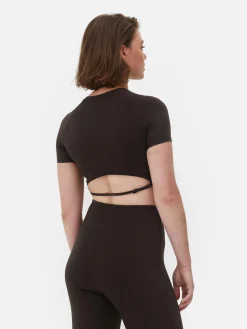 MULHER Primark Roupas De Ginásio E De Desporto^Top Curto Desporto Muito Suave Rita Ora