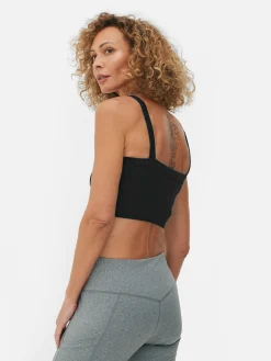 MULHER Primark Tops E T-Shirts^Top Curto Textura Canelada