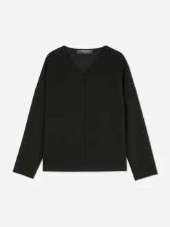 MULHER Primark Tops E T-Shirts^Top Manga Comprida Coord. Detalhe Costura