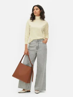 MULHER Primark Camisolas E Casacos De Malha^Top Manga Comprida Gola Alta